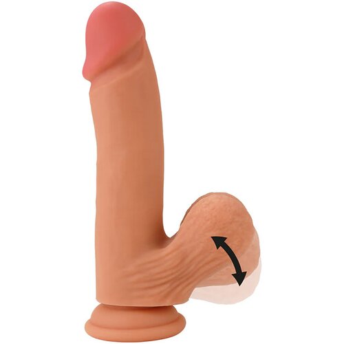 Inferno Realističen dildo iz tekočega silikona 19 cm (R20702) Cene