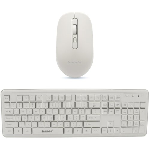  Tastatura i mis bezicni combo set banda c400 beli ( IT1060 ) Slike