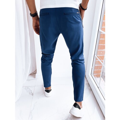 DStreet Dark Blue Men&amp;#039;s Casual Trousers Slike