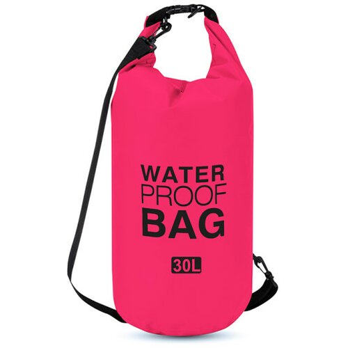 vodootporna torba dry bag 30L pink Slike