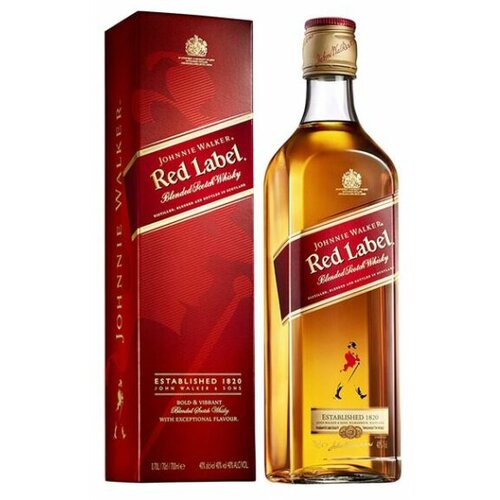 Johnnie Walker Red sa kutijom 70cl Slike