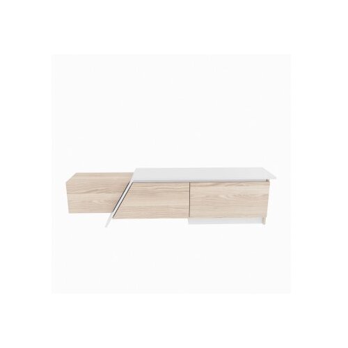 Hanah home TV komoda Zonas, 180x28,6x35 cm, Hrast Slike
