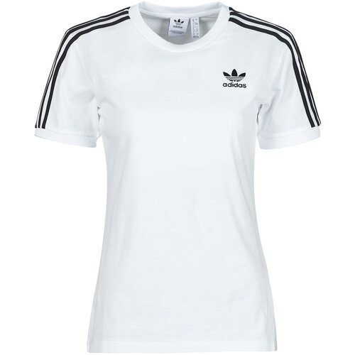 Adidas Majice s kratkimi rokavi 3 STRIPES TEE Bela Cene