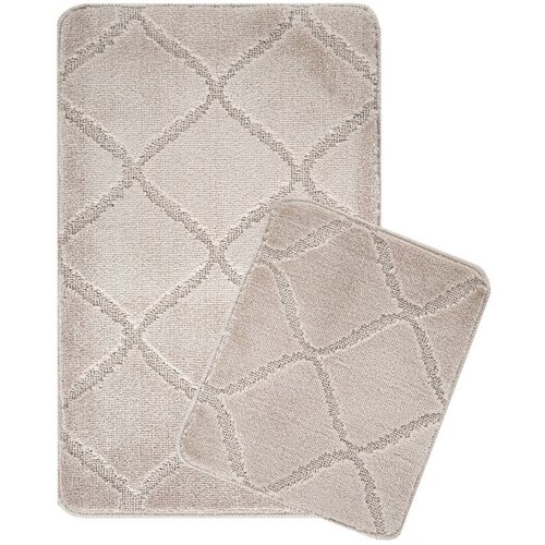 Foutastic Cizgili - Mink Mink Bathmat Set (2 Pieces) Cene