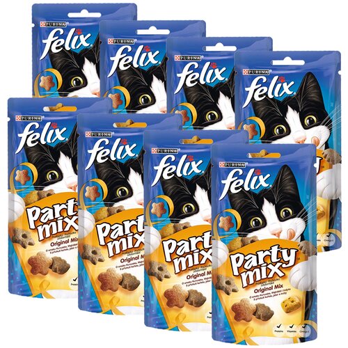 Felix Party Mix Poslastice za mačke, Original, 8x60g Cene