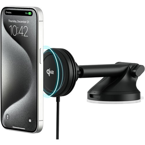 Iottie Velox Qi2 Wireless MagSafe Dash + Windshield Mount Slike
