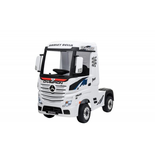 Mercedes actros 4X4 licencirani kamion na akumulator za decu - beli Slike