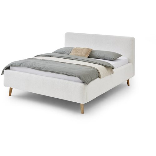 Meise Möbel Bijeli tapecirani bračni krevet 180x200 cm Mattis - Cijene