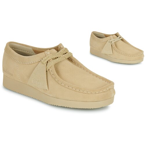 Clarks Čevlji Derby Wallabee Lite Bež Slike