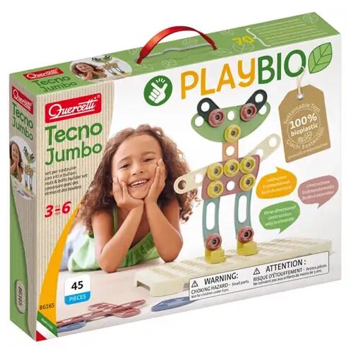 Quercetti Quercetti: Play Bio Tecno Jumbo 42-delna gradbena igrača Cene