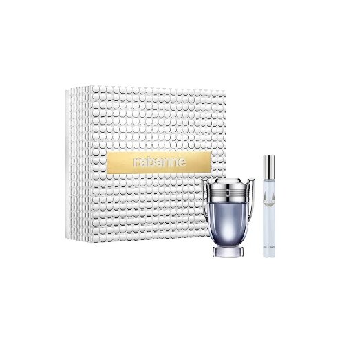 Paco Rabanne Mu&amp;scaron;ki set Invictus, EDT, 50 ml+ EDT, 10 ml Slike