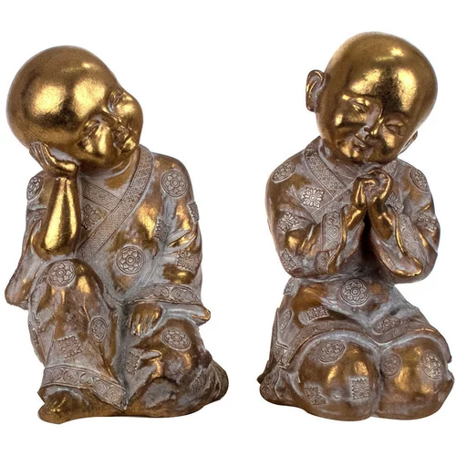Signes Grimalt Kipci in figurice Buda Set 2 Enoti Pozlačena