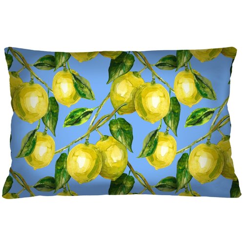 Bertoni Home unisex's rectangular pillow lemons Slike