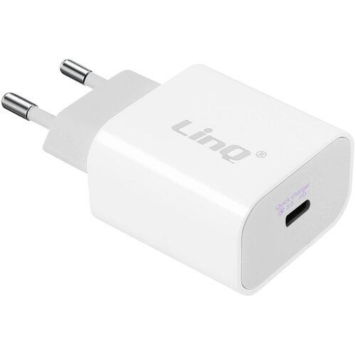 LINQ 18 W stenski polnilec s hitrim polnjenjem USB-C, – bel, (20628848) Cene
