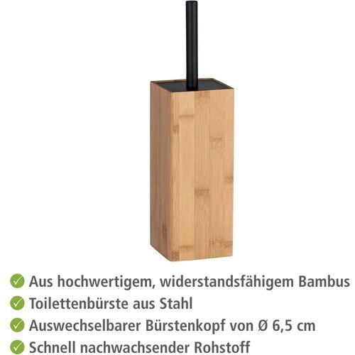 Wenko Set pribora za kupaonicu od bambusa u prirodnoj boji Padua &amp;ndash; Slike