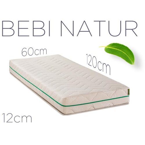 Latex Bebi Du&scaron;ek Natur 120x60x12 cm, Bež Cene