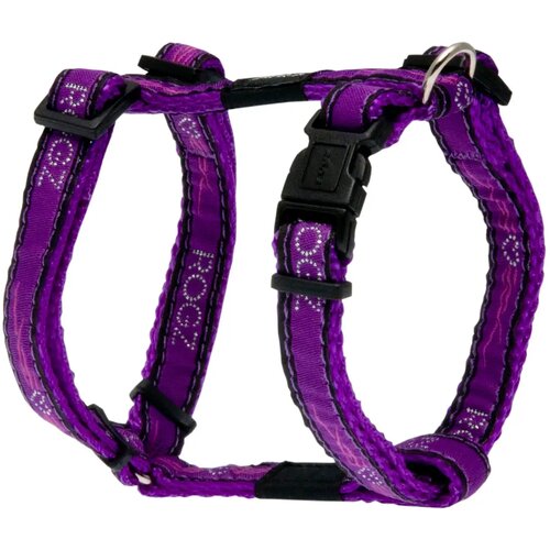 Rogz fancy dress am za pse sa dezenom m — 32–52 cm ljubičasta hrom Cene
