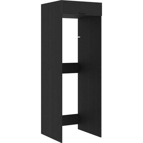  Ormar za perilicu rublja Crni hrast 67 5 x 68 x 200 cm - Crni hrast Cene