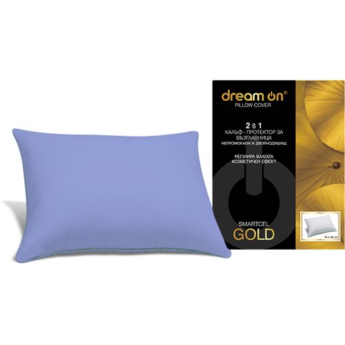 Dream On Smartcel Gold Navlaka za jastuk, Plava, 90x190 cm Cene
