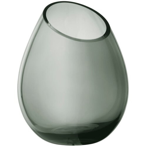 Blomus Zelena steklena vaza Raindrop, višina 24 cm Cene