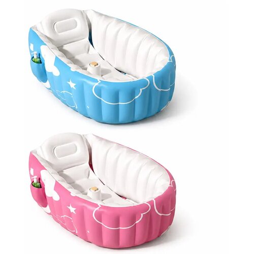  Kadica na naduvavanje za bebe 13001 - Roze Slike