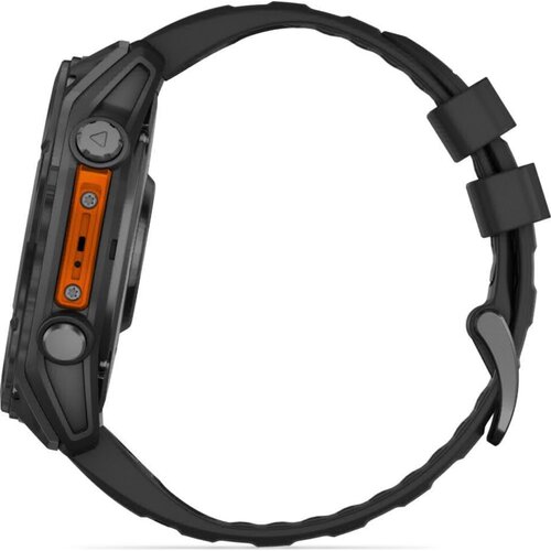 Garmin fenix 8 51mm crno/&amp;scaron;kriljevac gps 010-02905-00 multisport pametni sat silikonska narukvica, amoled zaslon Slike