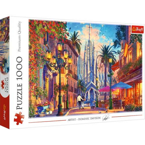Puzzle 1000 - Barcelona, ​​Spain 10793 Slike