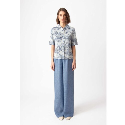 IVKO WOMAN pulover/ nostalgija motiv - kina plava 251530.036 Slike