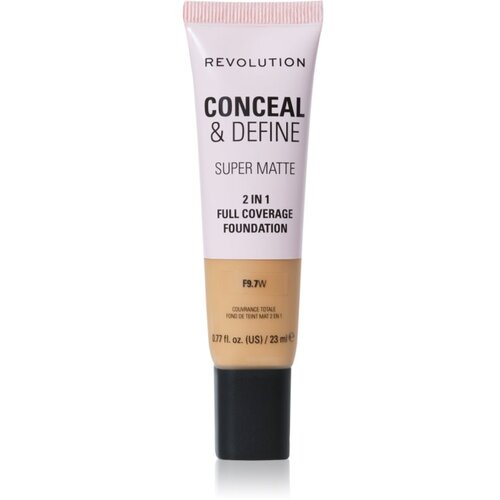 Makeup Revolution Conceal &amp;amp; Define matirajući puder nijansa F9.7W 23 ml Slike