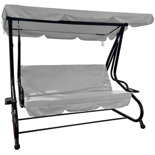 Rojaplast Siva metalna vrtna ljuljačka Deluxe II &amp;ndash; Slike