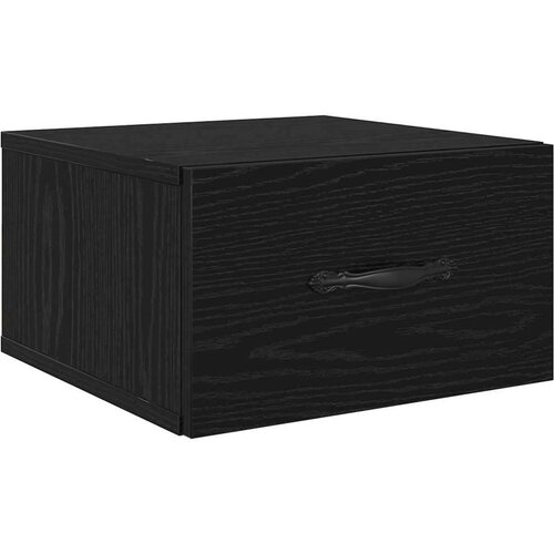  Noćni ormar Zidne Crni hrast 35 x 35 x 20 cm Konstruirano drvo Slike