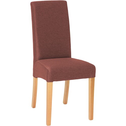 CARRYHOME stol, les, tekstil rjava, roza, barve bukve Cene