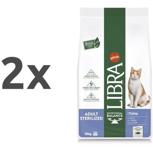 Libra Cat Adult Sterilized - tuna 2 x 10 kg Slike