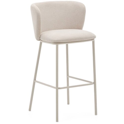 Kave Home Bež barski stol (višina sedeža 75 cm) Ciselia – Cene