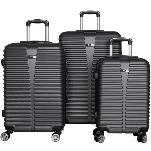  Putni koferi Aga Travel MC3080 S, M, L - sivi Slike