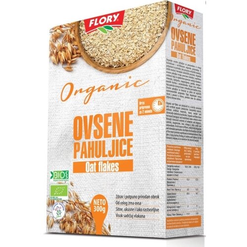 Flory Ovsene pahuljice Organic 300g Cene