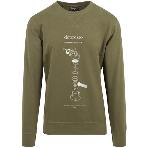 MT Upscale Olive Depresso Crewneck Slike