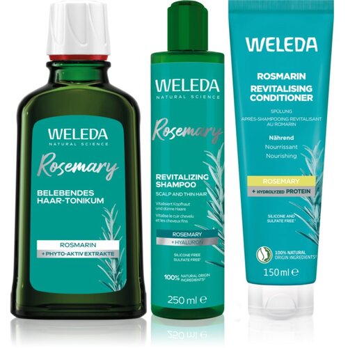 Weleda Rosemary set za rast kose i jačanje korijena Slike