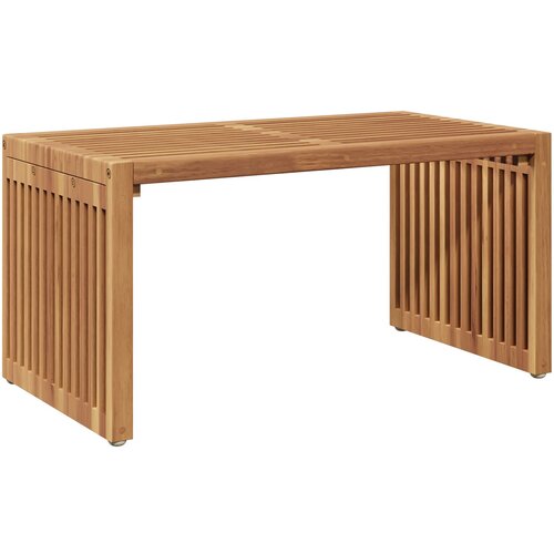 vidaXL stolić za vrt 70x37.5x35.5 cm od masivnog drva tikovine Cijene