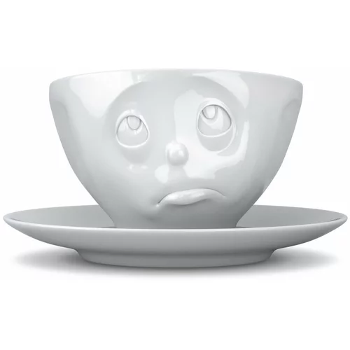 58products Bela porcelanasta skodelica za kavo 58produkti Oh please, prostornina 200 ml