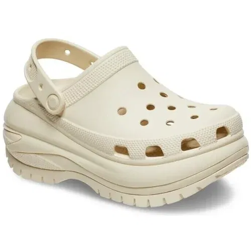 Crocs Cokli ÄEVLJI CLASSIC MEGA CRUSH CLOG U Bež