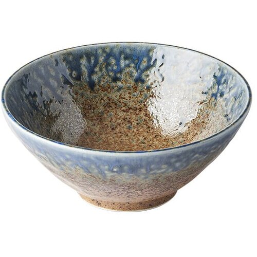 MIJ Modro-rjava keramična skleda Earth &amp;amp; Sky, &amp;oslash; 20 cm Slike
