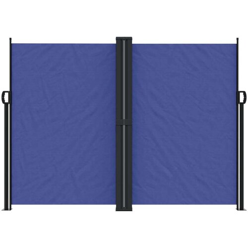 VidaXL Bočna tenda na uvlačenje plava 180x1200 cm Slike