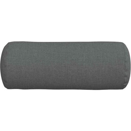 VidaXL valjkasti jastučići 2 pcs tamno siva &amp;Oslash; 15 x 40 cm tkanina Slike