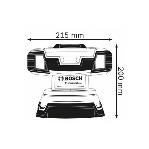 Bosch laserski nivelir GSL 2 Slike