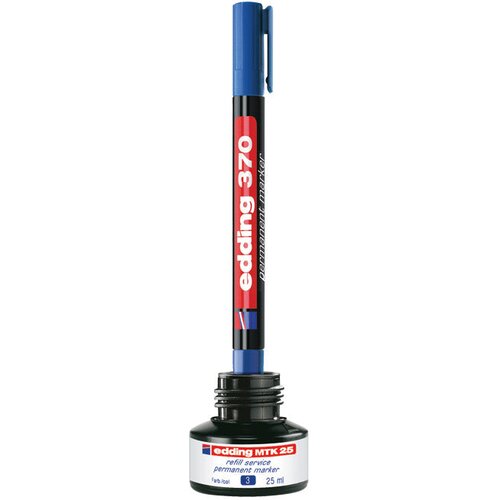  TINTA ZA MARKER PERMANENTNI 25ML EDDING MTK25 PLAVA Slike