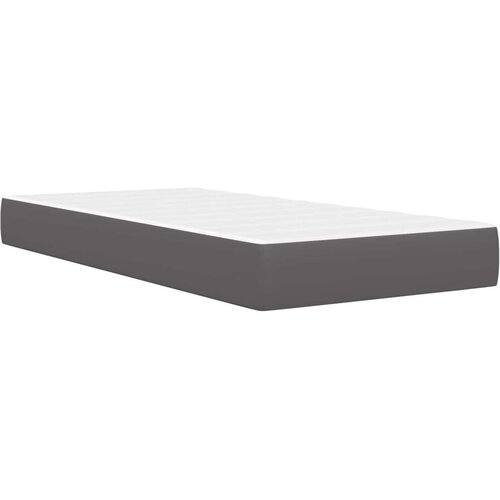 Okvir za krevet Siva 80 x 200 cm Umjetna koža - Siva 80 x 200 cm Slike