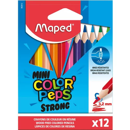 Maped Barvice Color&apos;peps Strong Mini, 12 kosov