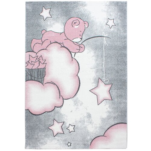 Ayyildiz Carpets Rožnata/siva otroška preproga 120x170 cm Kids – Cene