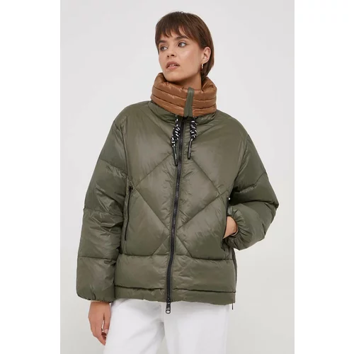 Deha Pernata jakna za žene, boja: zelena, za zimu